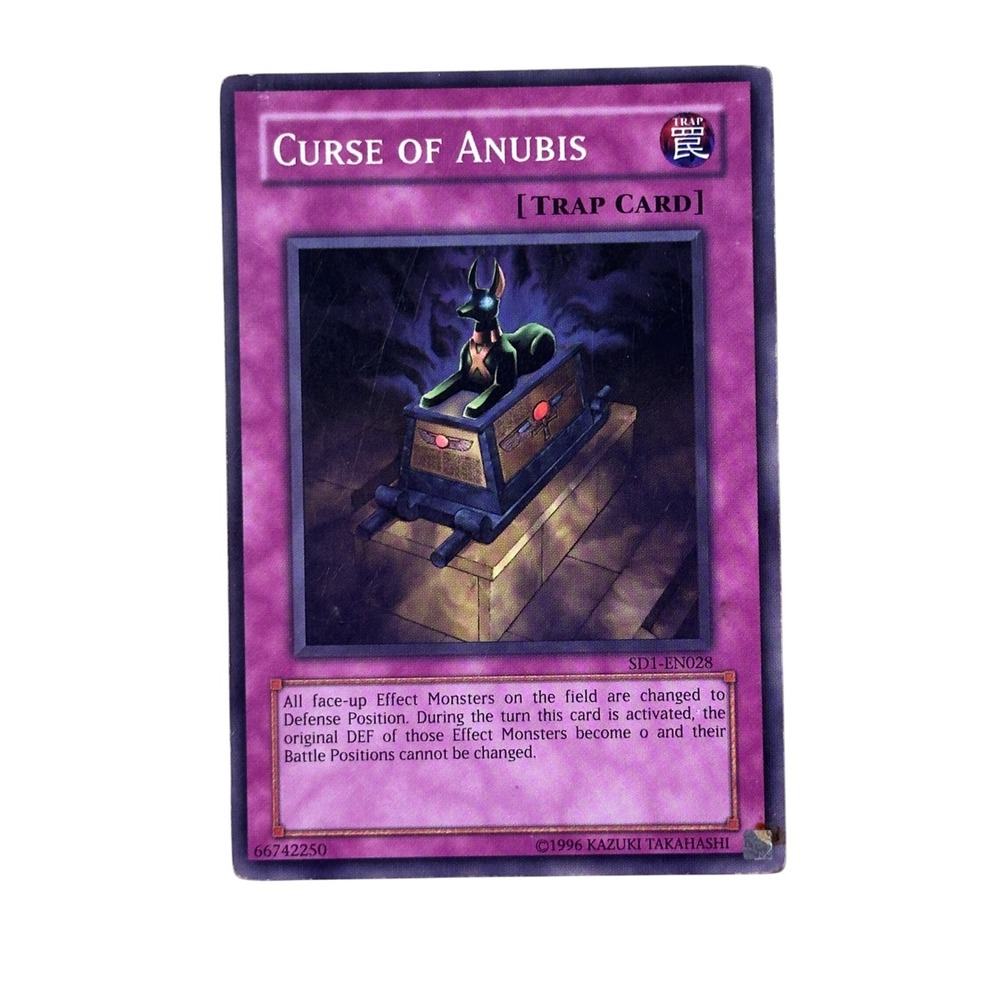 Yu-Gi-Oh! Trading Card Game Curse of Anubis SD1-EN028‎ Common Trap